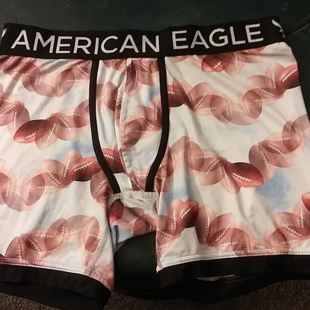 American Eagle football boxer briefs